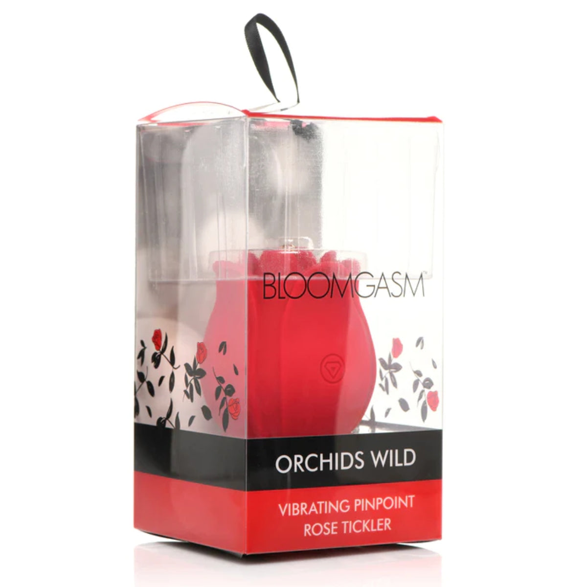 Bloomgasm | Orchids Wild Vibrating Pinpoint Rose Tickler - Red