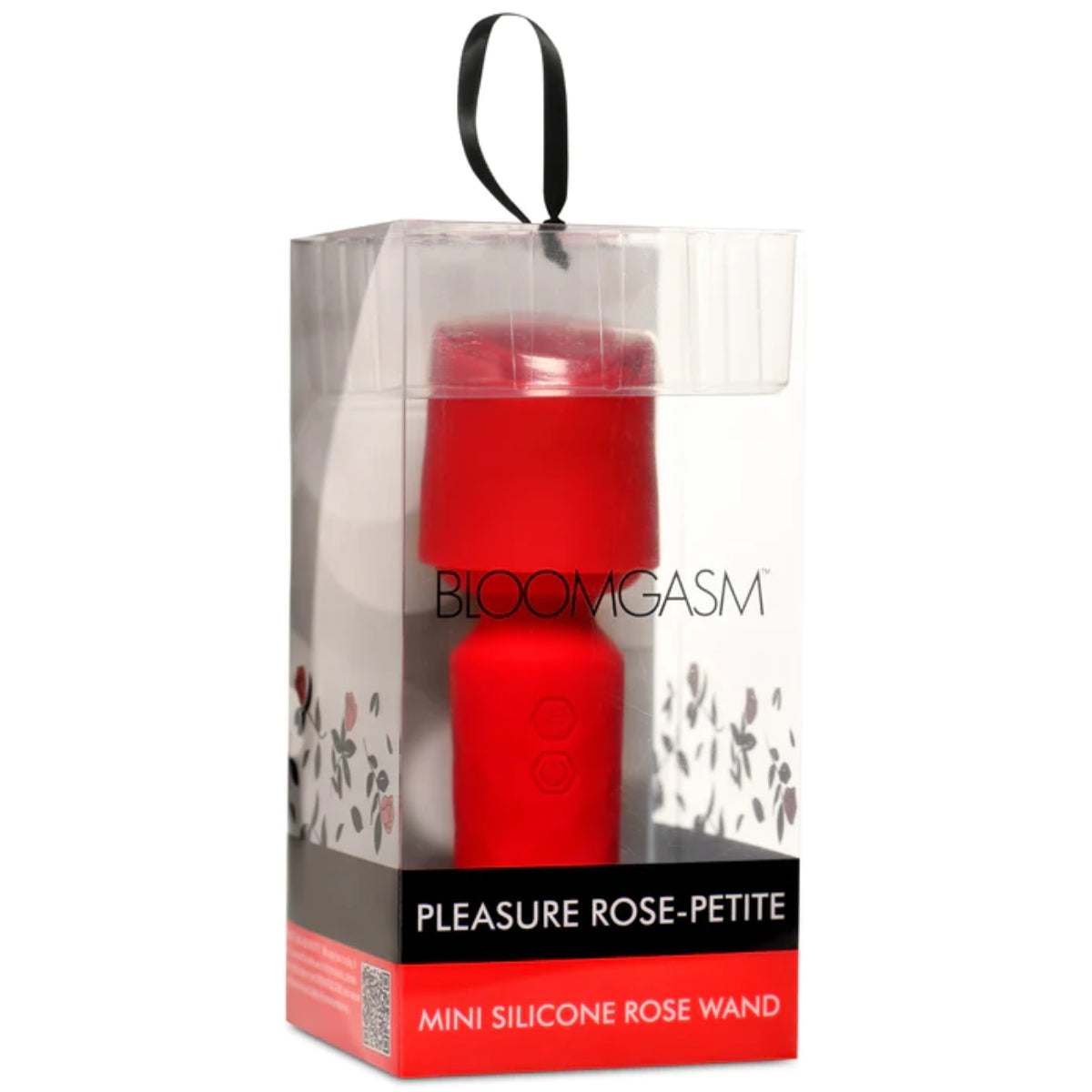 Bloomgasm | Pleasure Rose Petite Mini Silicone Rose Wand - Red