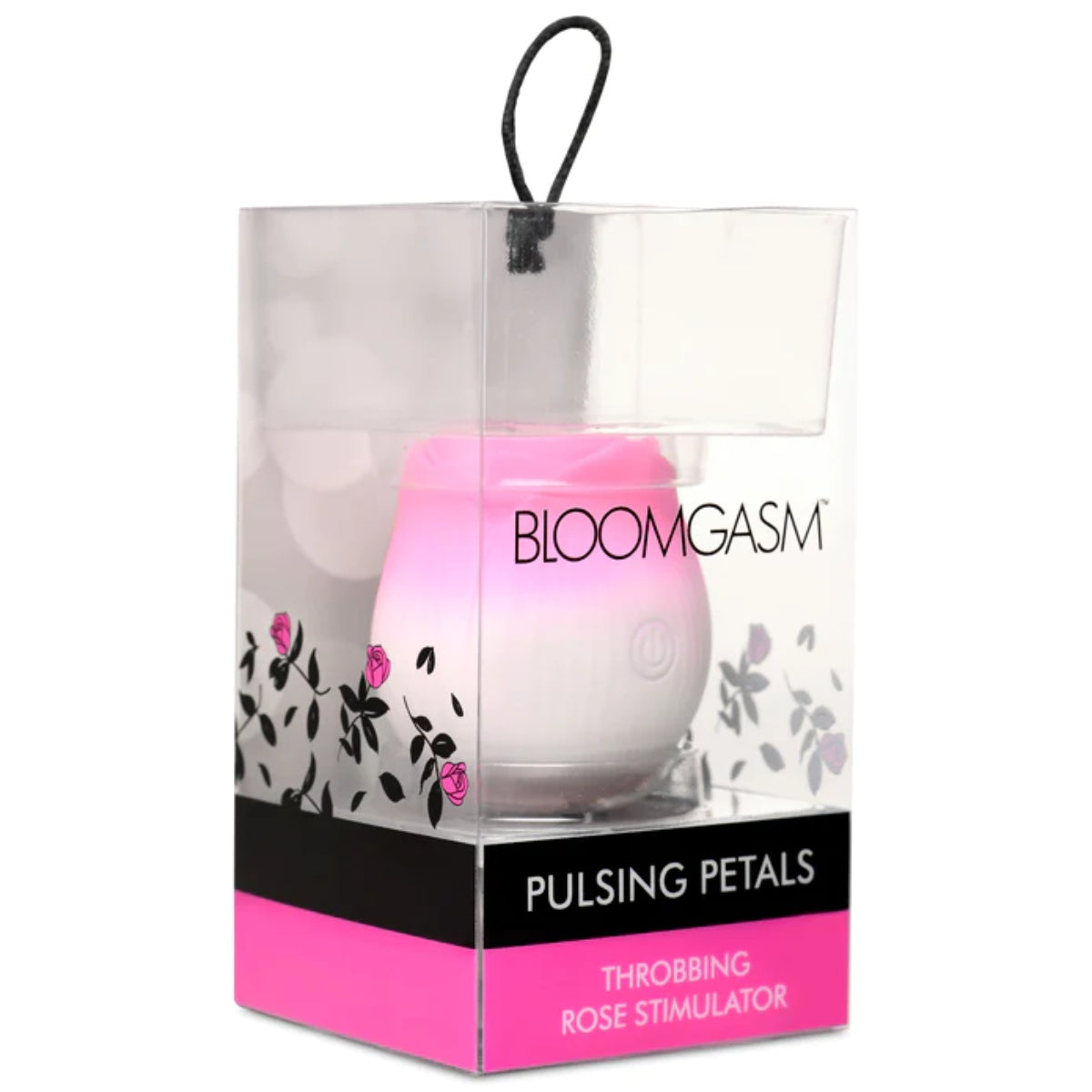 Bloomgasm | Pulsing Petals Throbbing Rose Stimulator - Pink