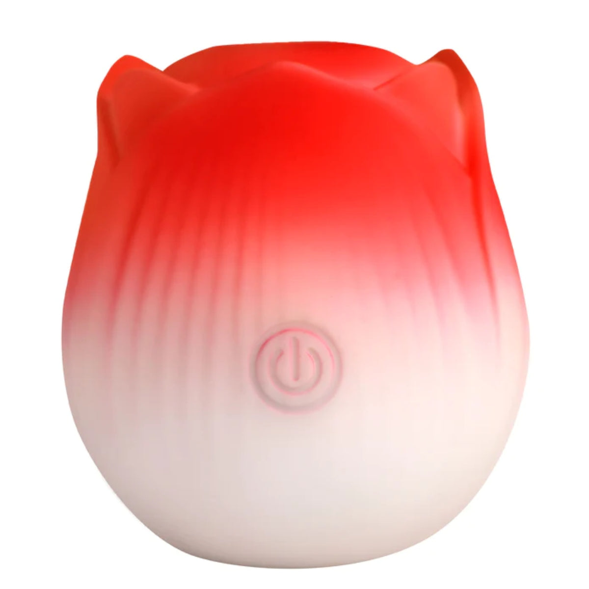 Bloomgasm | Pulsing Petals Throbbing Rose Stimulator - Red & White