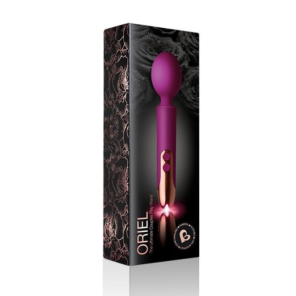  ORIEL | Rechargeable Wand - Purple    | Awaken My Sexuality