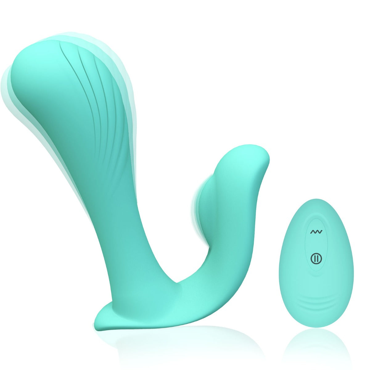 Vibrating Knickers Tracy's Dog | Wearable Panty Vibrator with Wireless Remote  -Teal    | Awaken My Sexuality