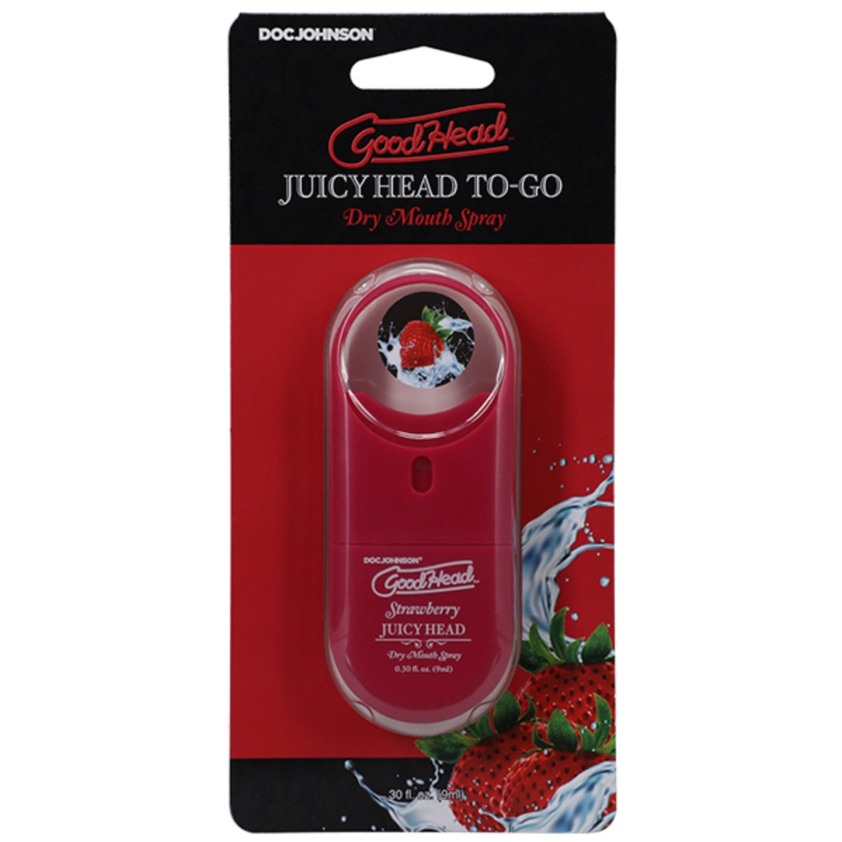 Goodhead | Juicy Head Dry Mouth Spray To-Go Strawberry - 0.30 fl oz