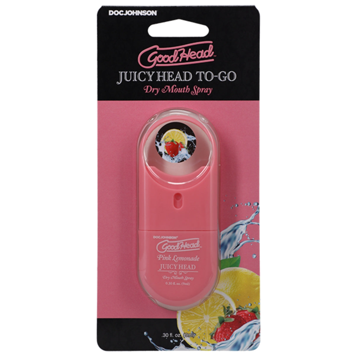 Flavoured Dry Mouth Spray Goodhead | Juicy Head Dry Mouth Spray To-Go Pink Lemonade - 0.30 fl oz    | Awaken My Sexuality