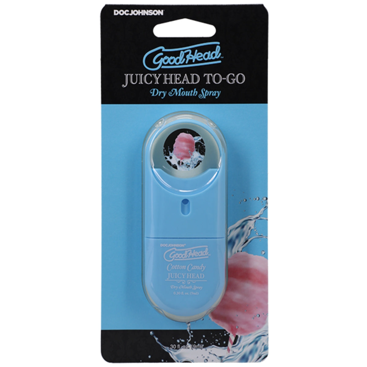 Flavoured Dry Mouth Spray Goodhead | Juicy Head Dry Mouth Spray To-Go Cotton Candy 0.30 fl oz    | Awaken My Sexuality