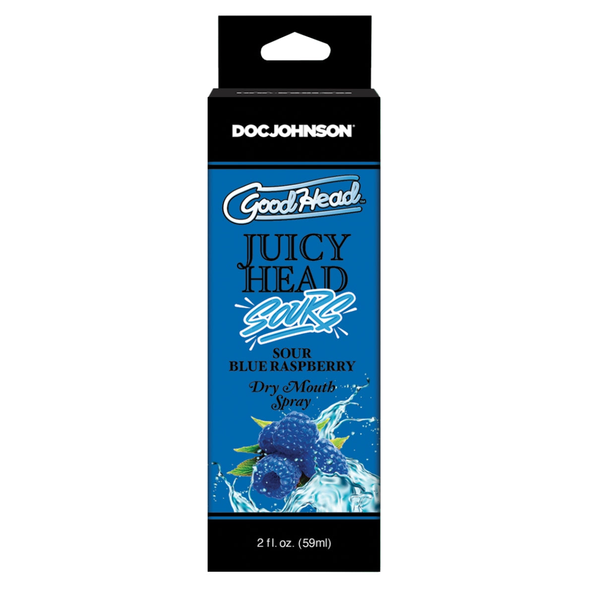 GoodHead | Juicy Head Sours Dry Mouth Spray Sour Blue Raspberry - 2 fl oz / 59ml