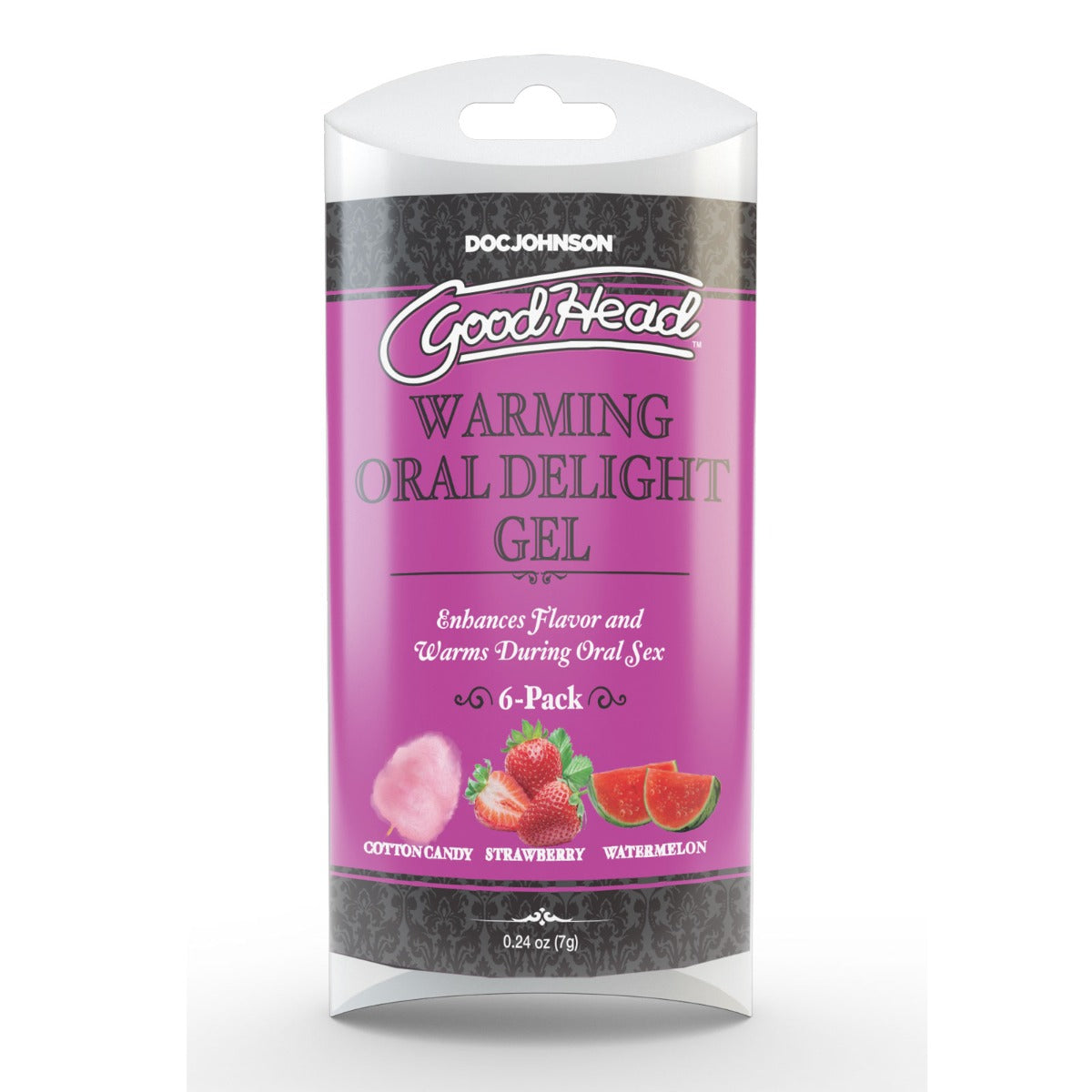 Goodhead | Warming 6 Pack - Strawberry, Cotton Candy & Watermelon / 0.24 fl oz X 6