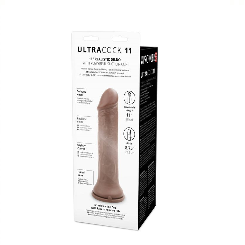 Suction Base Dildos Prowler RED Ultra Cock 11 Dildo - Caramel    | Awaken My Sexuality