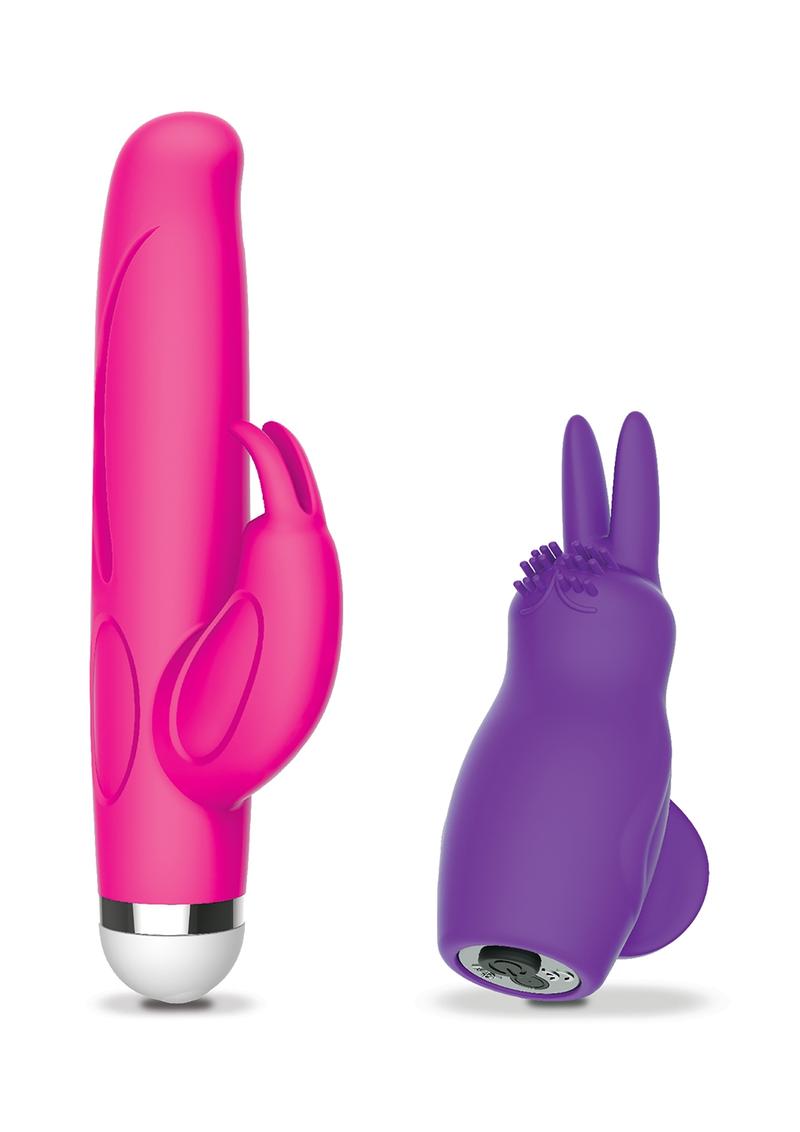 Rabbit Vibrator The Rabbit Company | Mini Rabbit and Finger Rabbit Couples Playtime Set    | Awaken My Sexuality