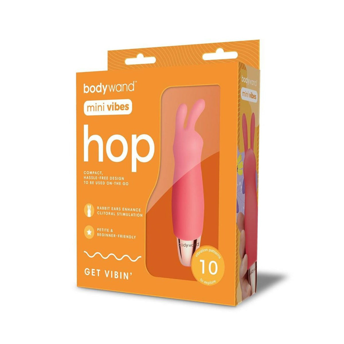  Bodywand | Mini Vibes Hop Vibrator - Coral    | Awaken My Sexuality