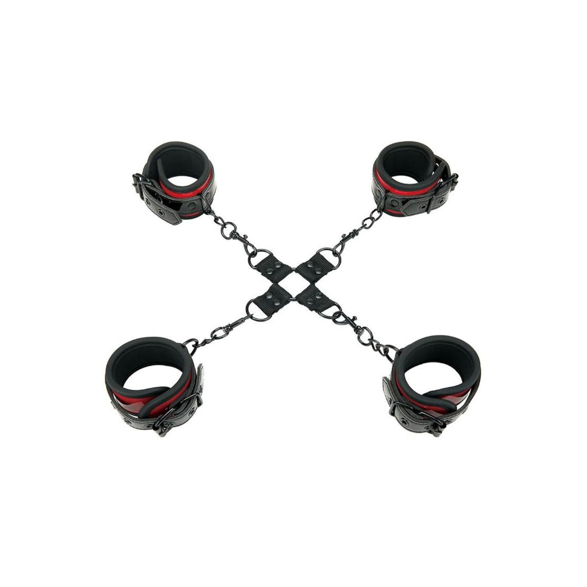 Bondage & Restraints WhipSMART | Heart Breaker Deluxe Hogtie - Black    | Awaken My Sexuality