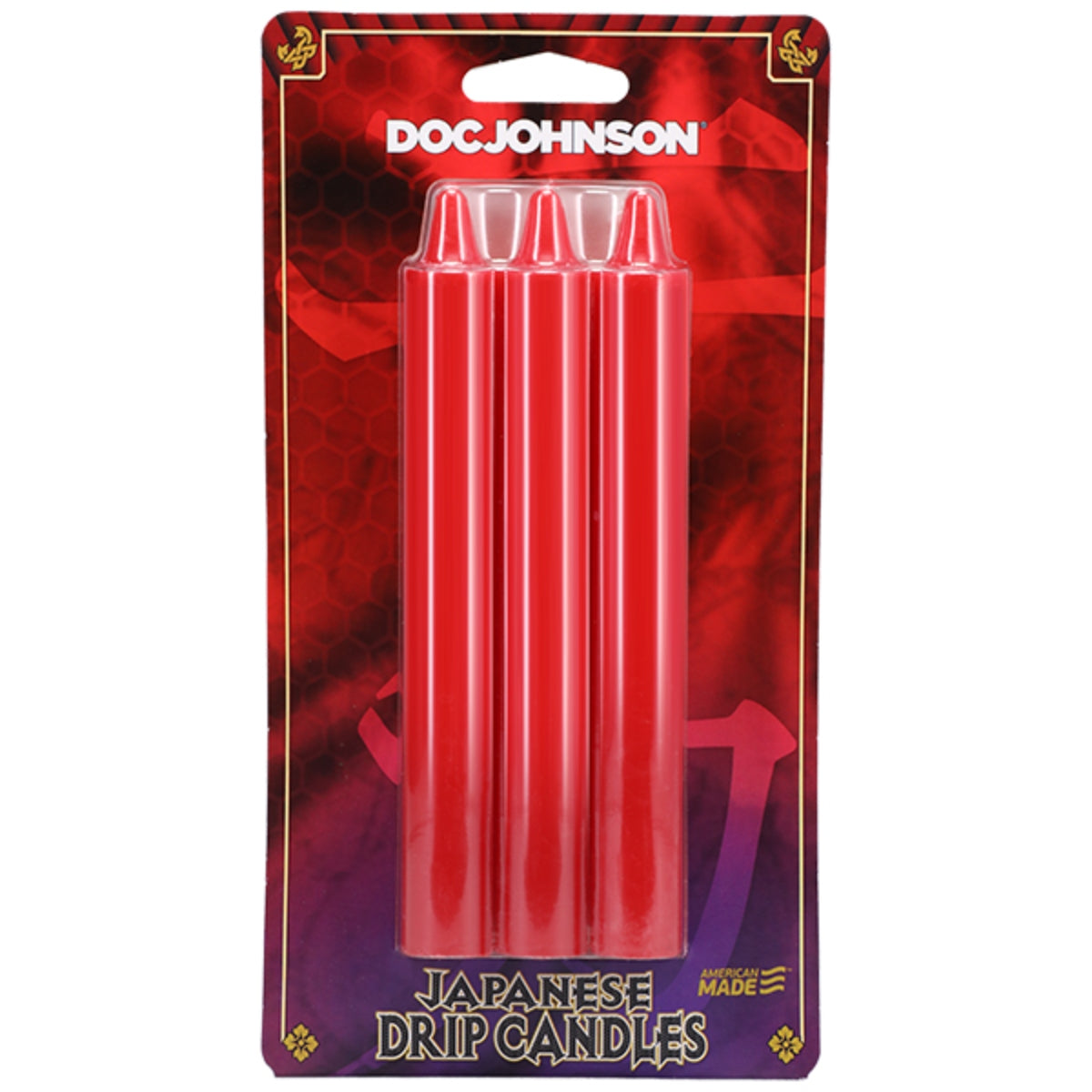 Doc Johnson | Japanese Drip Candles - 3 Pack Red