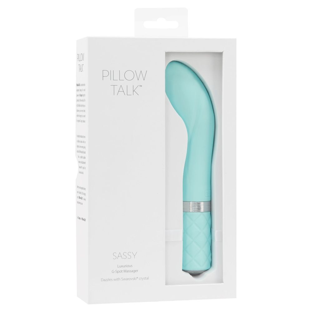  Pillow Talk Sassy G Spot Vibrator Teal    | Awaken My Sexuality