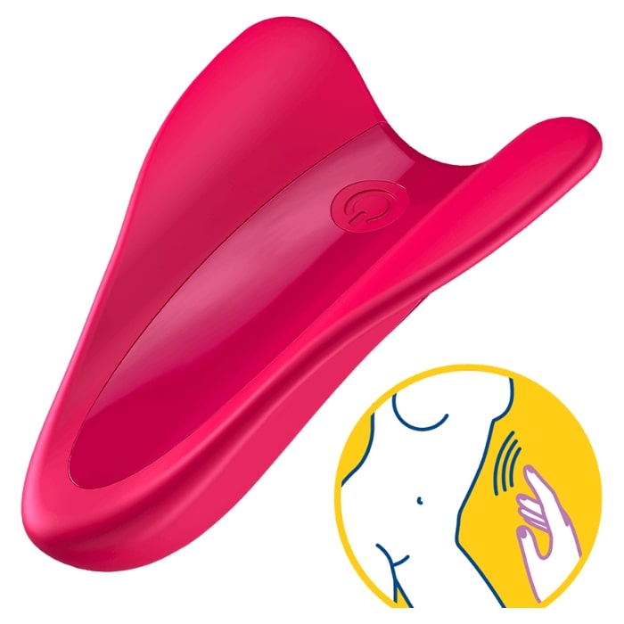  Satisfyer High Fly Finger Vibrator Red    | Awaken My Sexuality