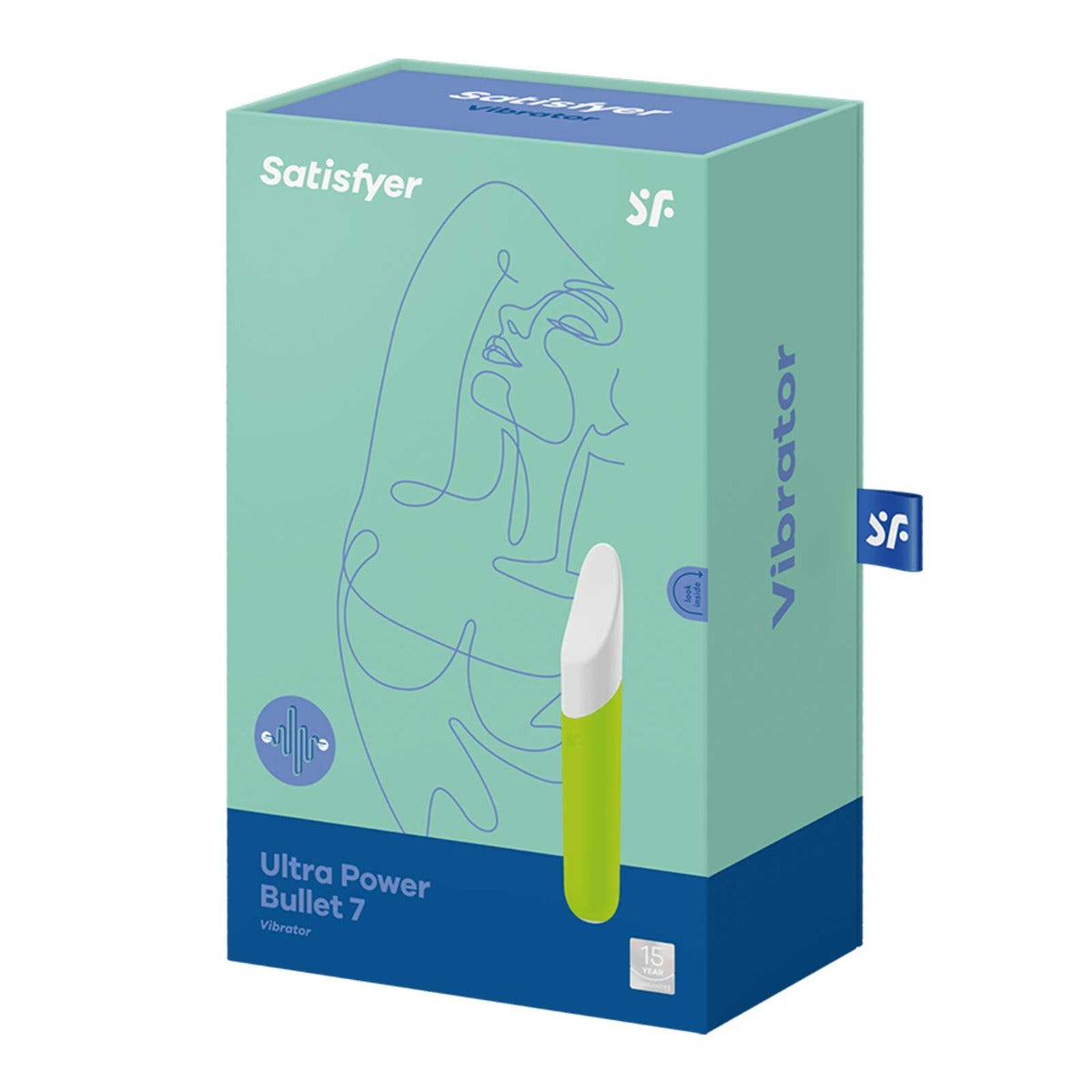 Vibrating Bullets Satisfyer Ultra Power Bullet 7 Vibrator | Green    | Awaken My Sexuality