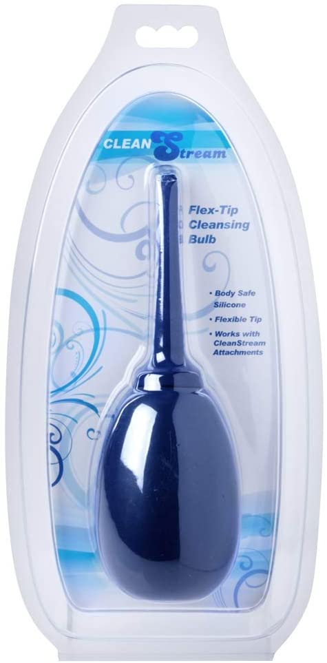 Douches Clean Stream | Flex Tip Cleansing Enema Bulb - Blue    | Awaken My Sexuality