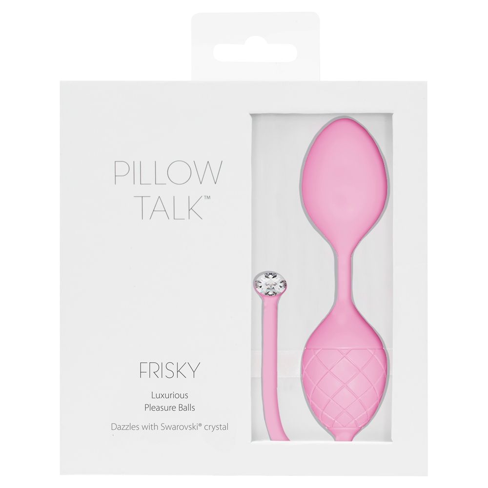 Pillow Talk | Frisky Luxurious Pleasure Balls - Pink