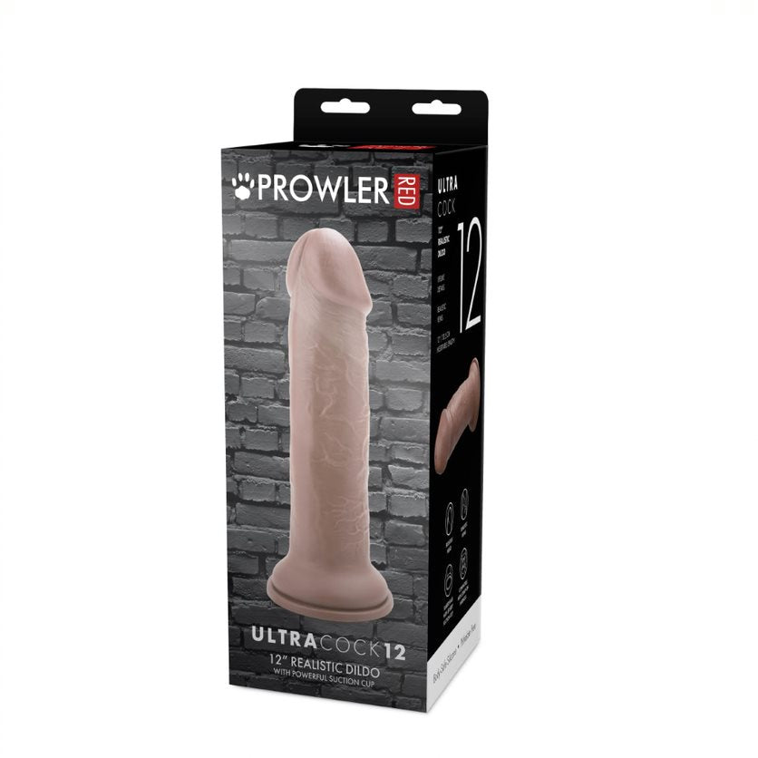 Suction Base Dildos Prowler RED Ultra Cock 12 Dildo - Caramel    | Awaken My Sexuality