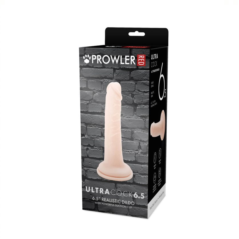 Suction Base Dildos Prowler RED Ultra Cock 6.5    | Awaken My Sexuality