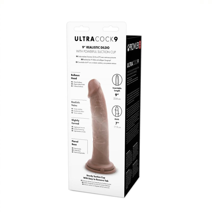 Suction Base Dildos Prowler RED Ultra Cock 9 Dildo - Caramel    | Awaken My Sexuality