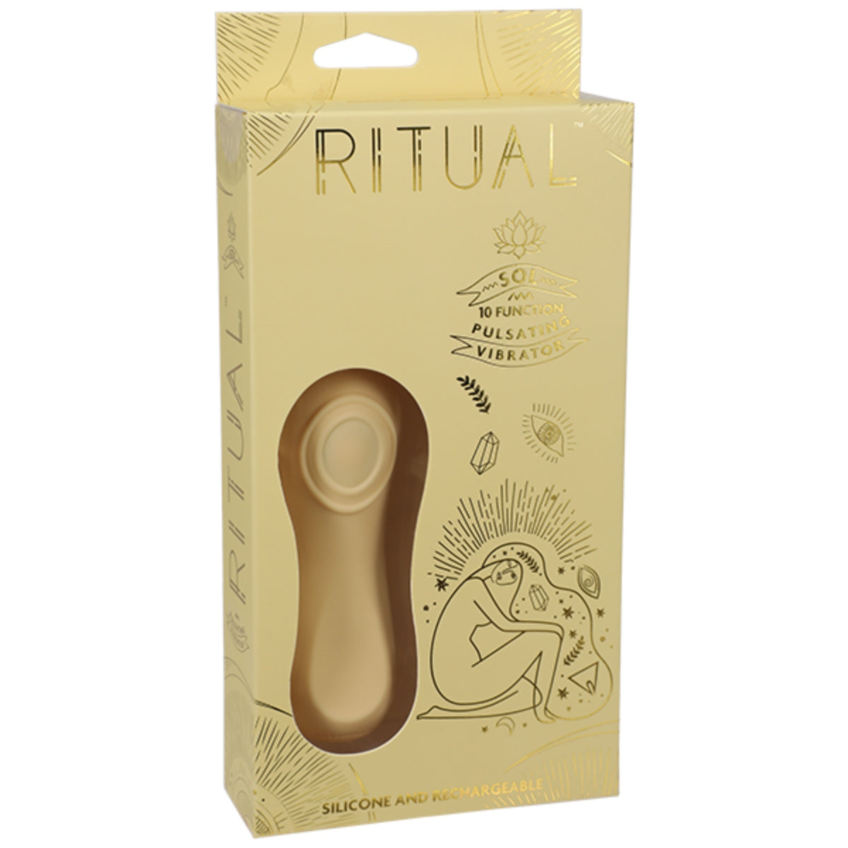 General Vibrator Doc Johnson Ritual Sol Rechargeable Silicone Pulsating Vibe    | Awaken My Sexuality