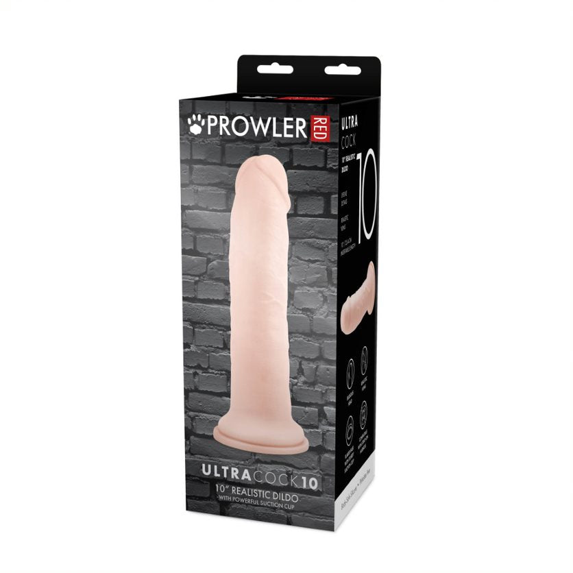 Suction Base Dildos Prowler RED Ultra Cock 10    | Awaken My Sexuality