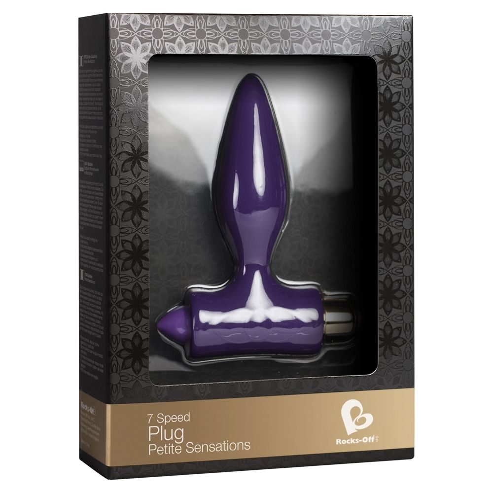 Vibrating Butt Plugs Rocks Off | 7 Speed Plug Petite Sensations - Purple    | Awaken My Sexuality