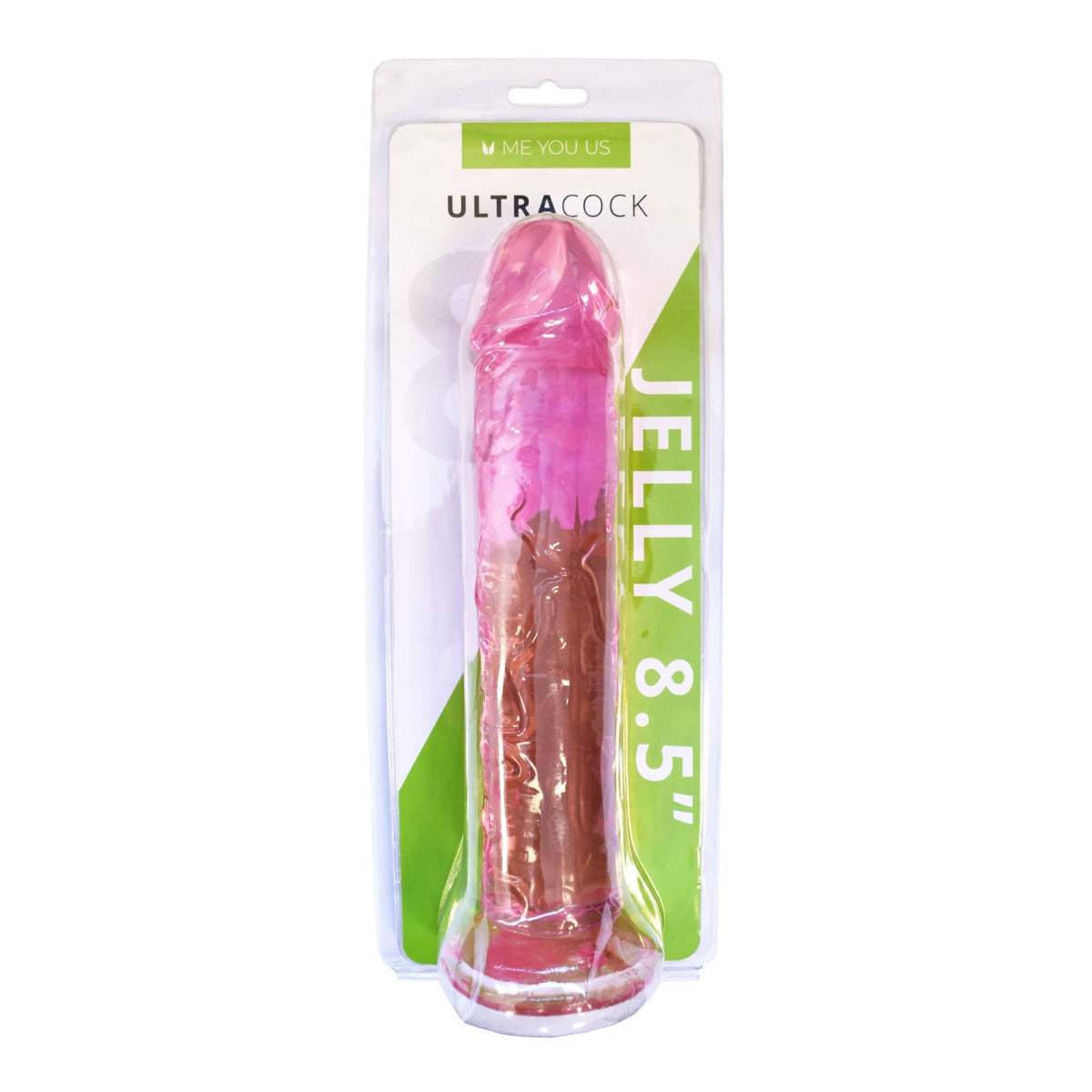 Me You Us Ultra Cock Pink Jelly Dong (8.5)"