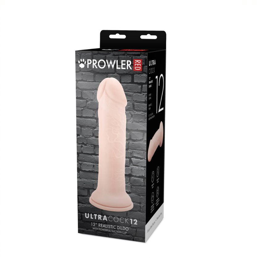 Suction Base Dildos Prowler RED Ultra Cock 12    | Awaken My Sexuality