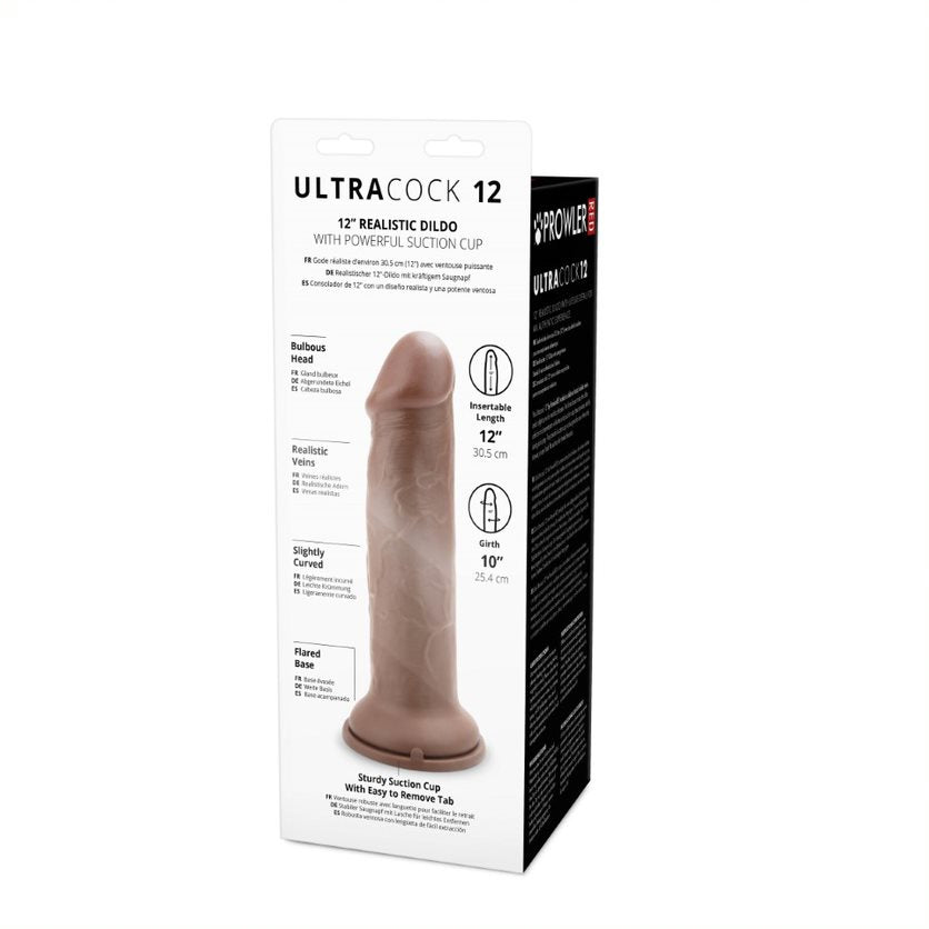 Suction Base Dildos Prowler RED Ultra Cock 12 Dildo - Caramel    | Awaken My Sexuality