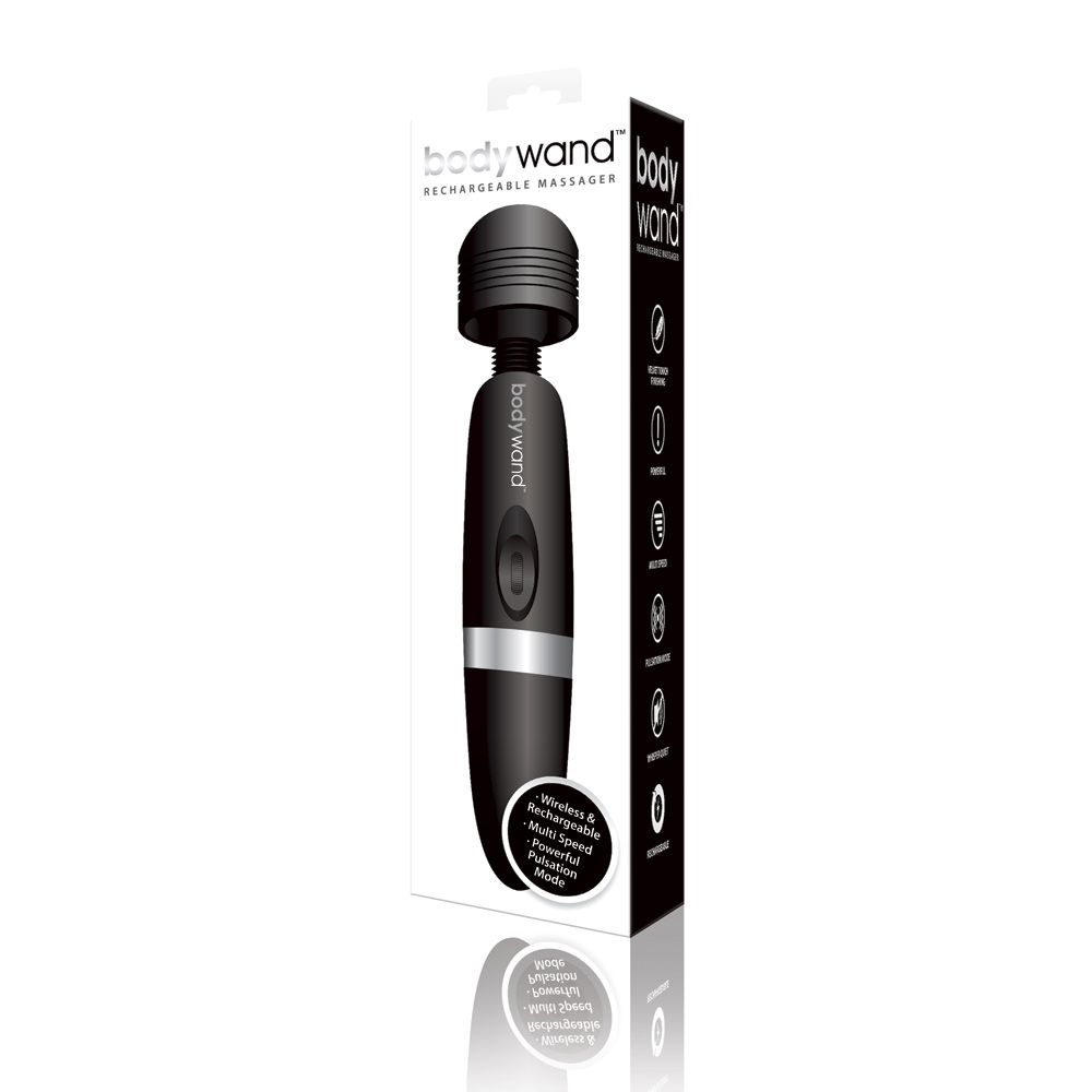 Bodywand Bodywand | Pulse Recharge Bodywand - Black 13in    | Awaken My Sexuality