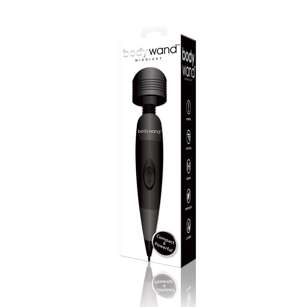 Bodywand Bodywand | Midnight Bodywand Plug In - Black 13in    | Awaken My Sexuality