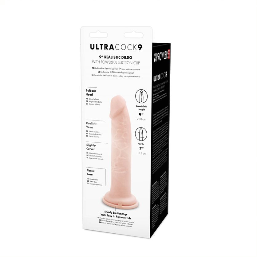 Suction Base Dildos Prowler RED Ultra Cock 9    | Awaken My Sexuality