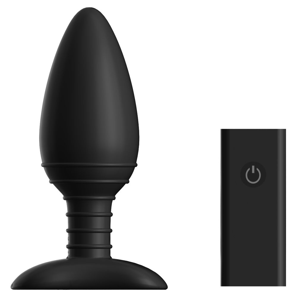 Vibrating Butt Plugs Nexus | Ace Black Rechargeable Vibrating Butt Plug - Large    | Awaken My Sexuality