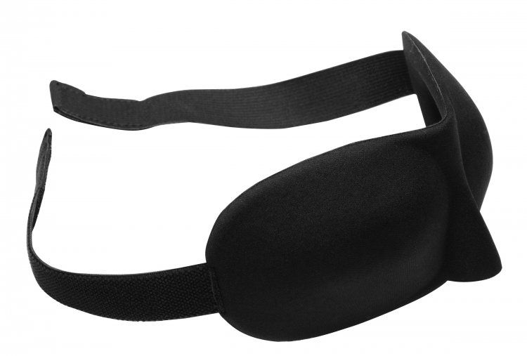  FRISKY | Deluxe Ergo Black-Out Blindfold - Black    | Awaken My Sexuality