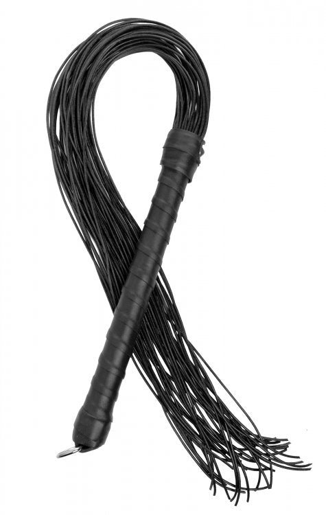 Strict Leather | Leather Cord Flogger - Black