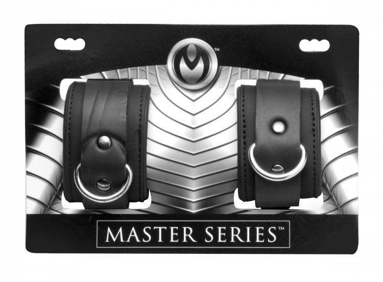 Handcuffs Master Series | Serve Neoprene Buckle Cuffs - Black    | Awaken My Sexuality