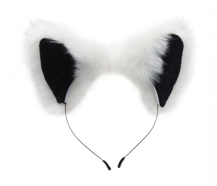 TAILZ | White Fox Tail and Ears Set