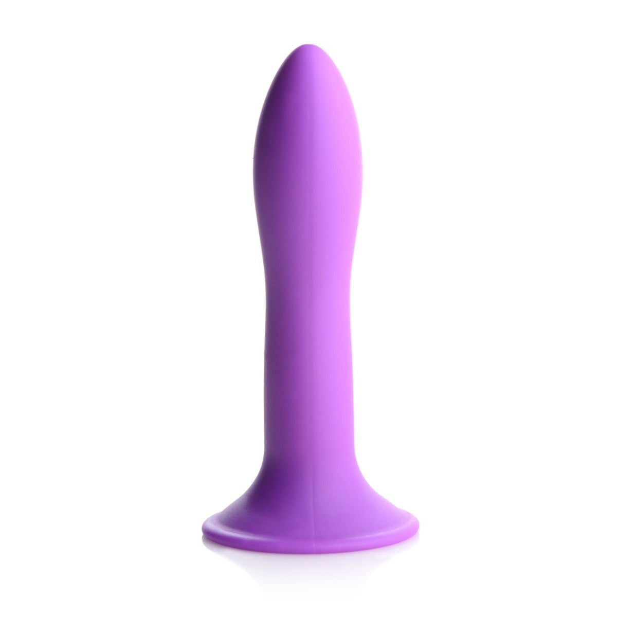 Suction Base Dildos Squeeze-It Squeezable Slender Dildo | Purple    | Awaken My Sexuality