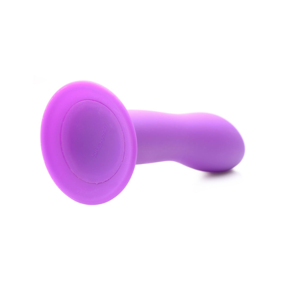 Suction Base Dildos Squeeze-It Squeezable Slender Dildo | Purple    | Awaken My Sexuality