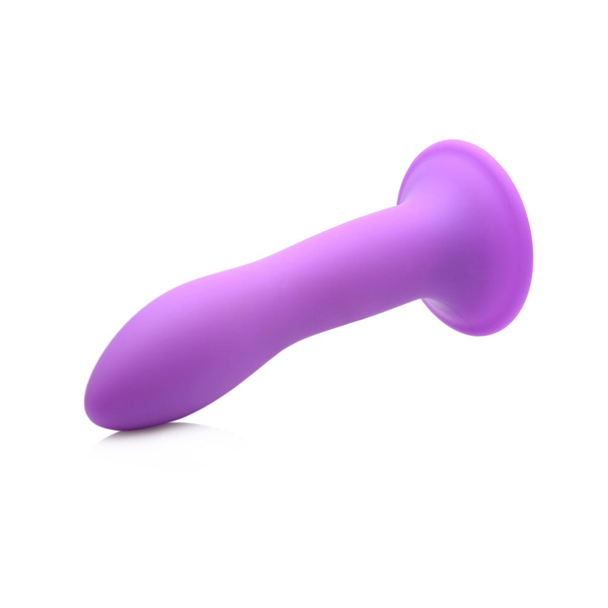 Suction Base Dildos Squeeze-It Squeezable Slender Dildo | Purple    | Awaken My Sexuality