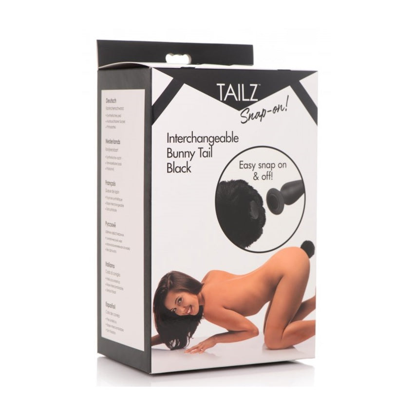 TAILZ | Interchangeable Bunny Tail - Black