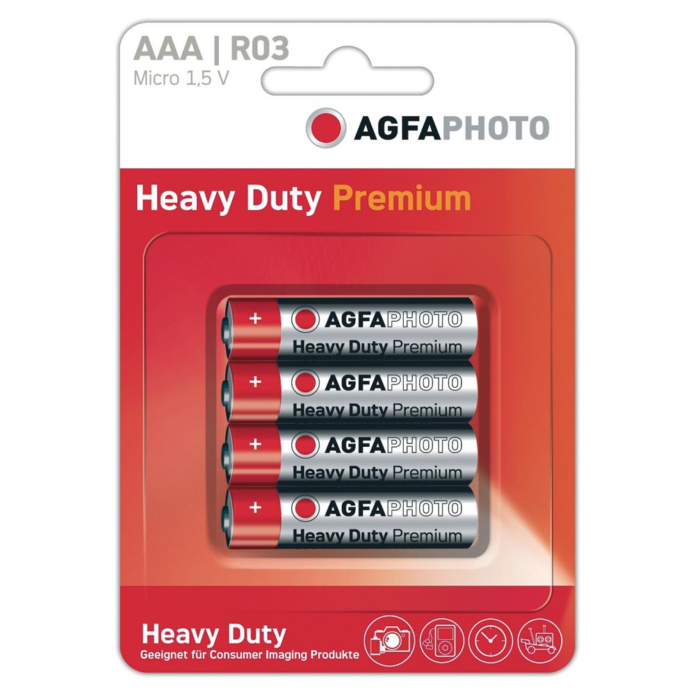 AGFA AAA Batteries | 4 batteries