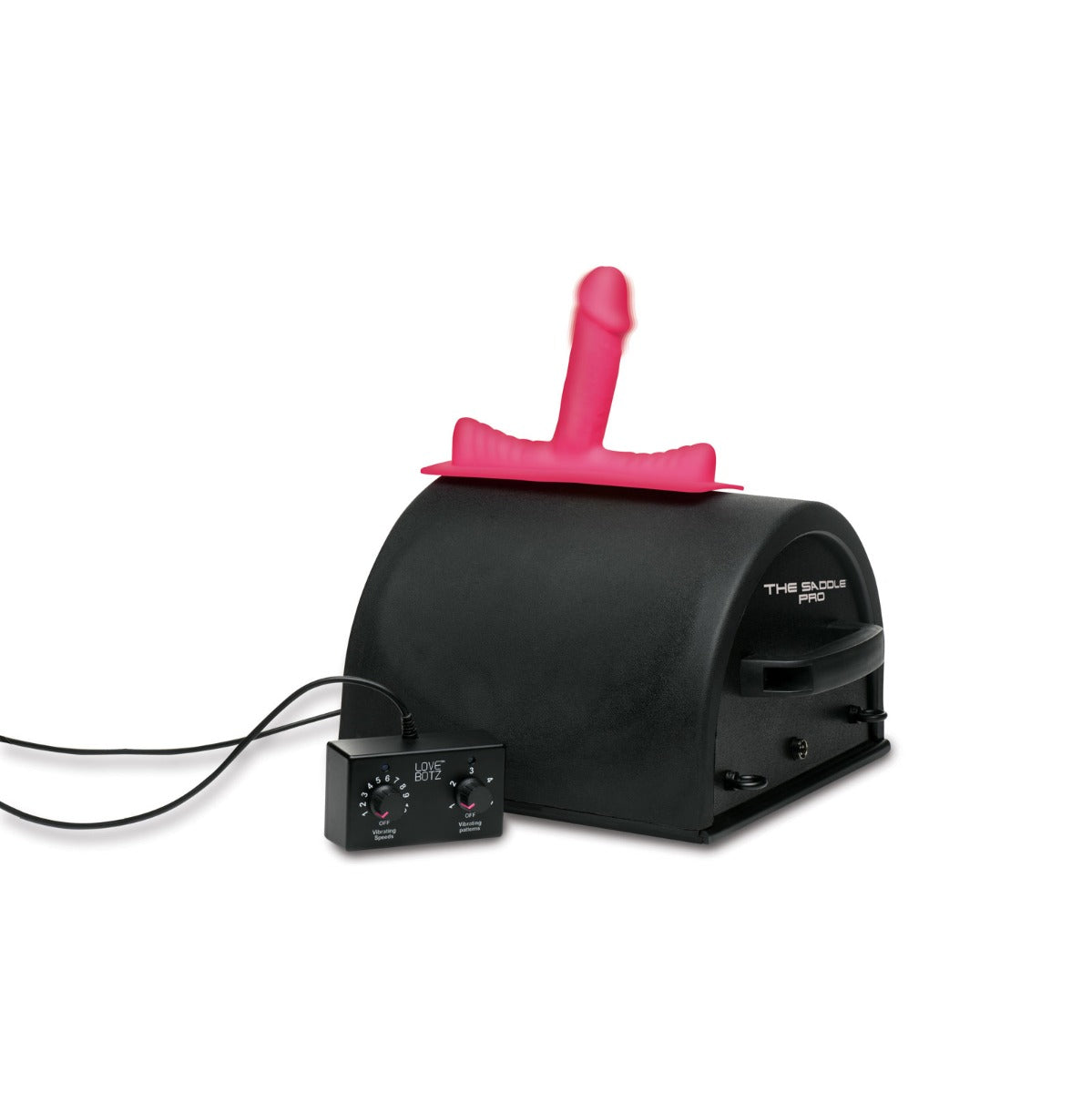 Lovebotz | 50x Saddle Pro Ultimate Sex Machine With 4 Silicone Attachments