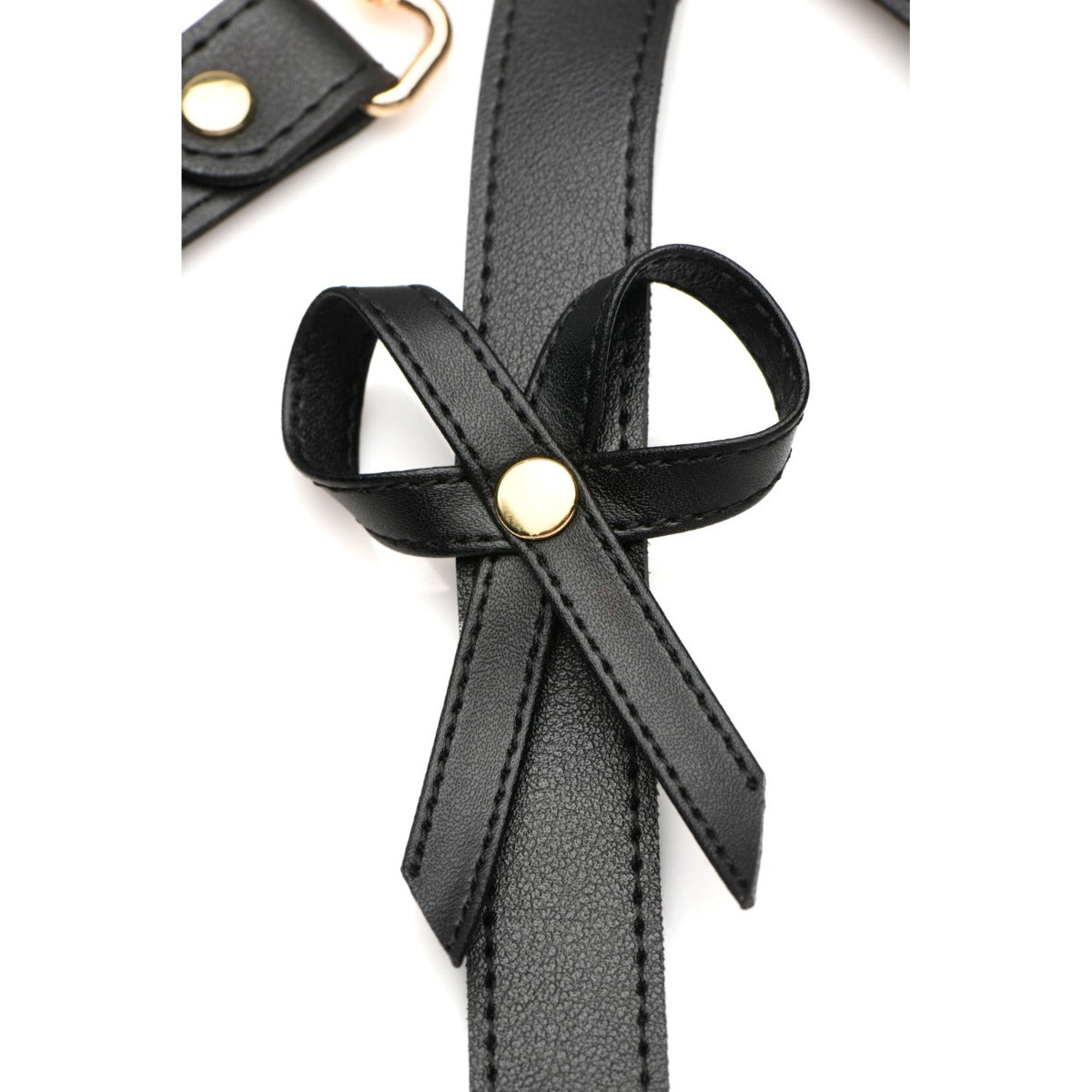 STRICT | Black Bondage Harness With Bows - M/L Black