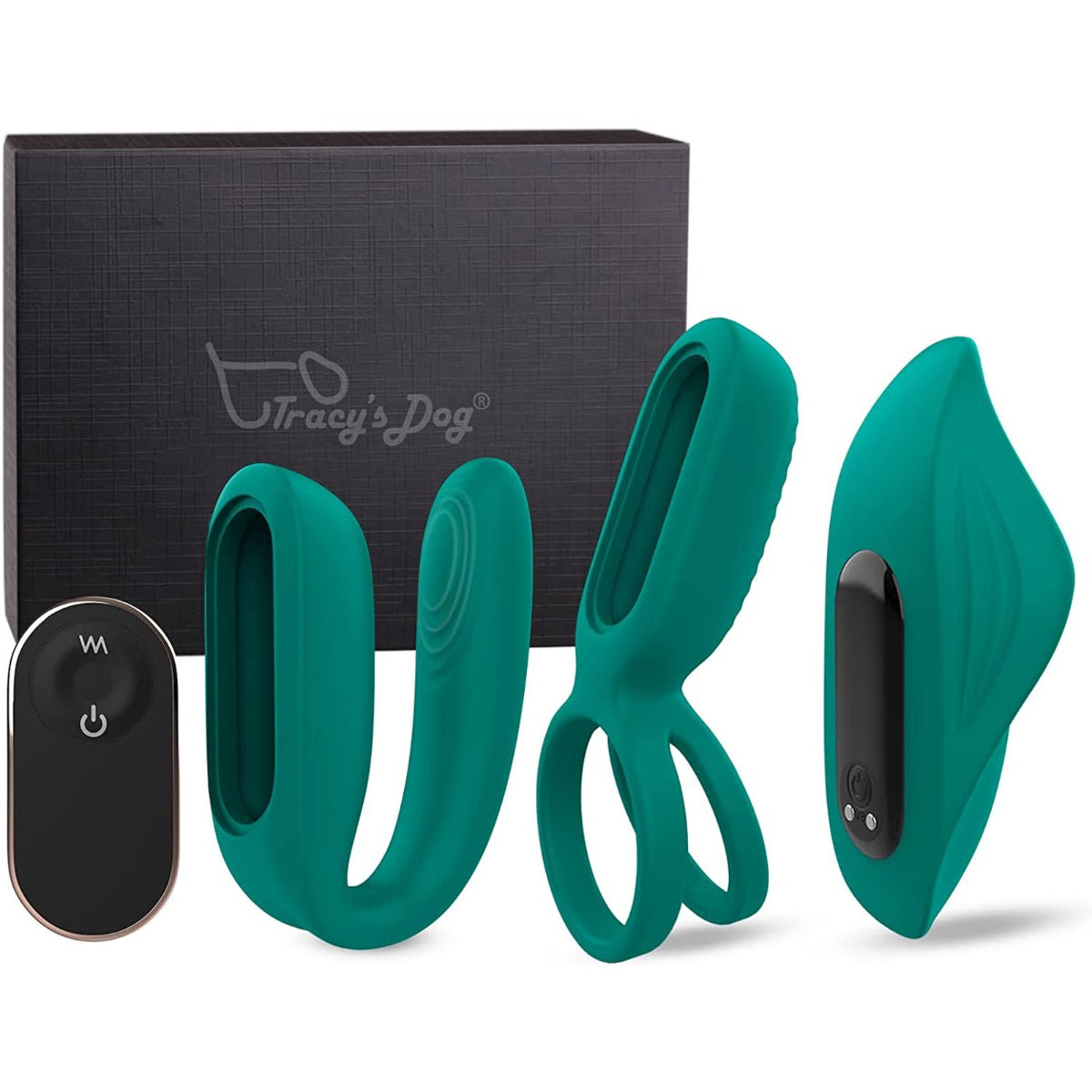 Tracy's Dog | Vibrating Sex Toy Kits Versatile for Couples - Green