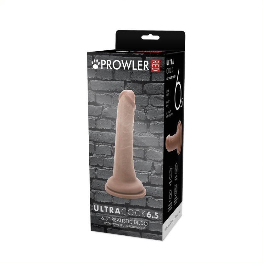 Suction Base Dildos Prowler RED Ultra Cock 6.5 Dildo - Caramel    | Awaken My Sexuality