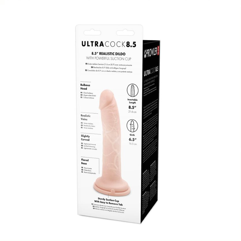 Suction Base Dildos Prowler RED Ultra Cock 8.5    | Awaken My Sexuality