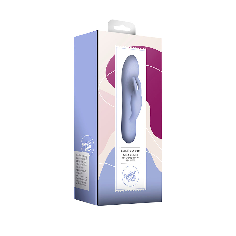 Rabbit Vibrator Rocks Off Sugar Boo | Blissful Boo Rabbit Vibrator  - Baby Blue    | Awaken My Sexuality