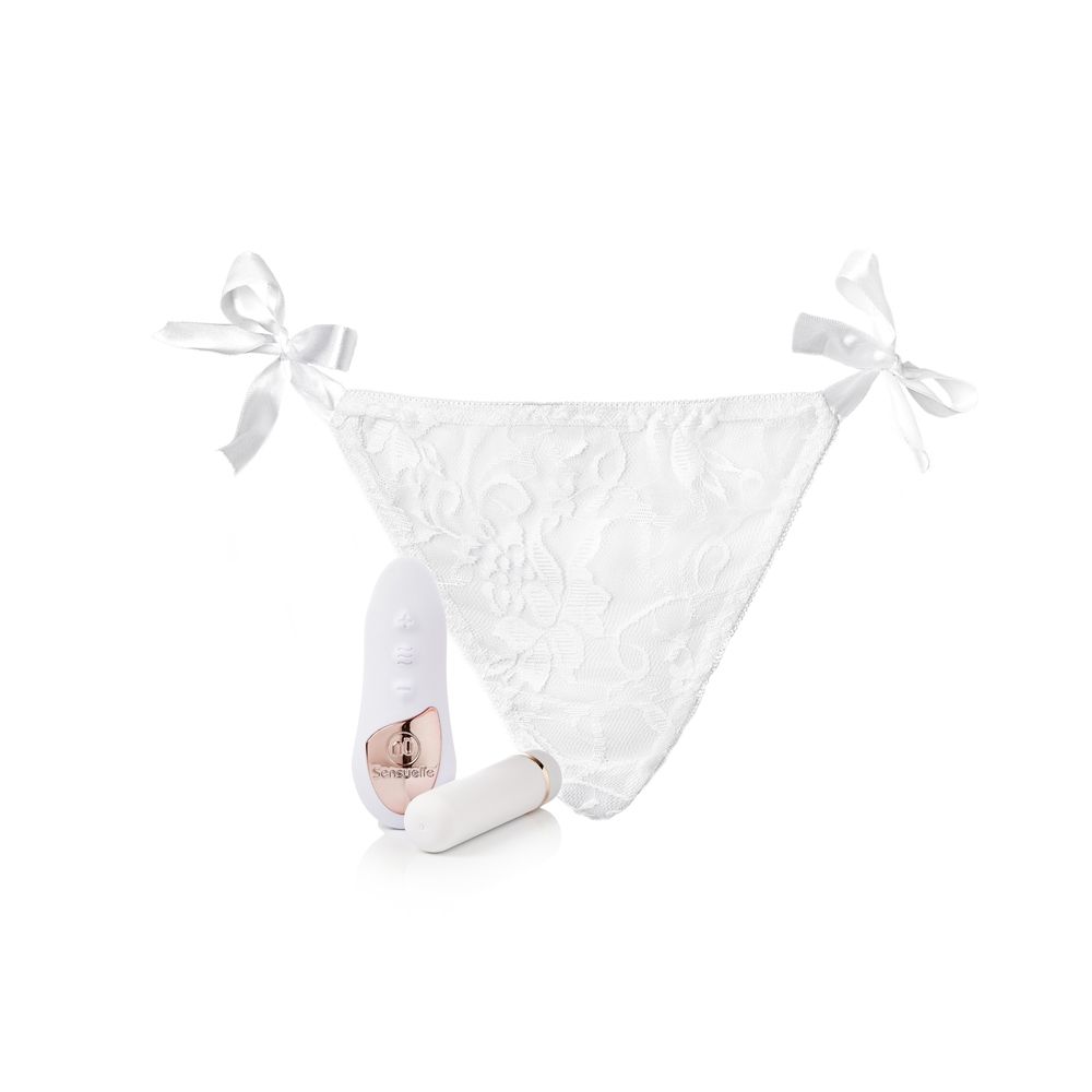 Nu Sensuelle | Pleasure Panty 15 Functions - White One Size